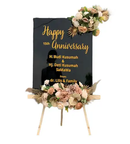 Papan Bunga Akrilik Tampan